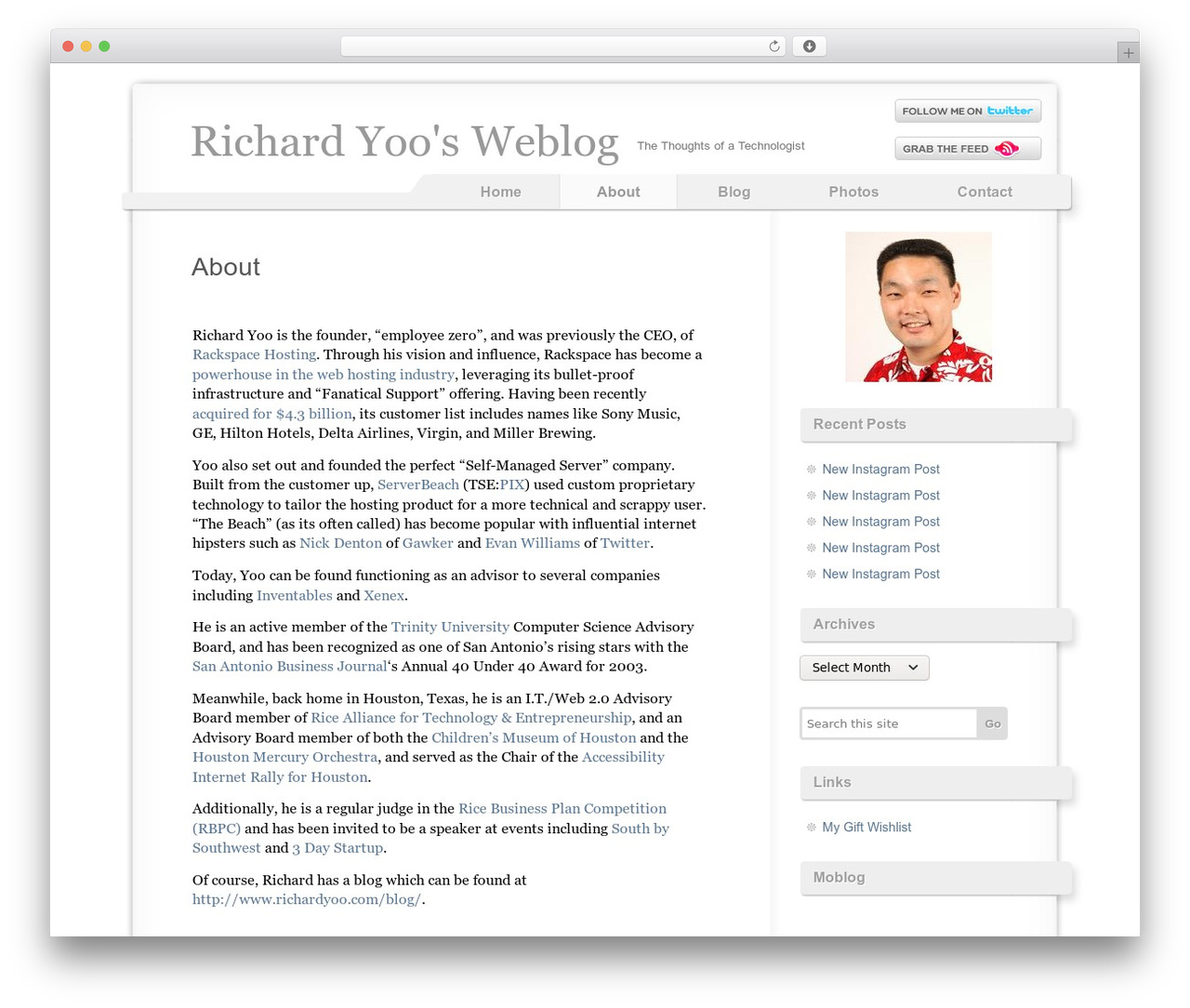 Theme WordPress voidy - richardyoo.com