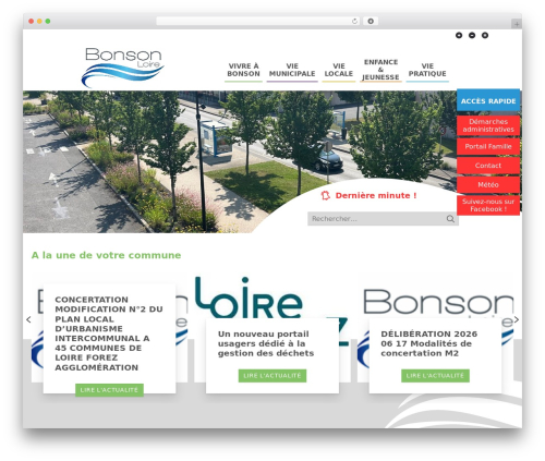 A3web_diaporama WordPress plugin - mairie-bonson.fr