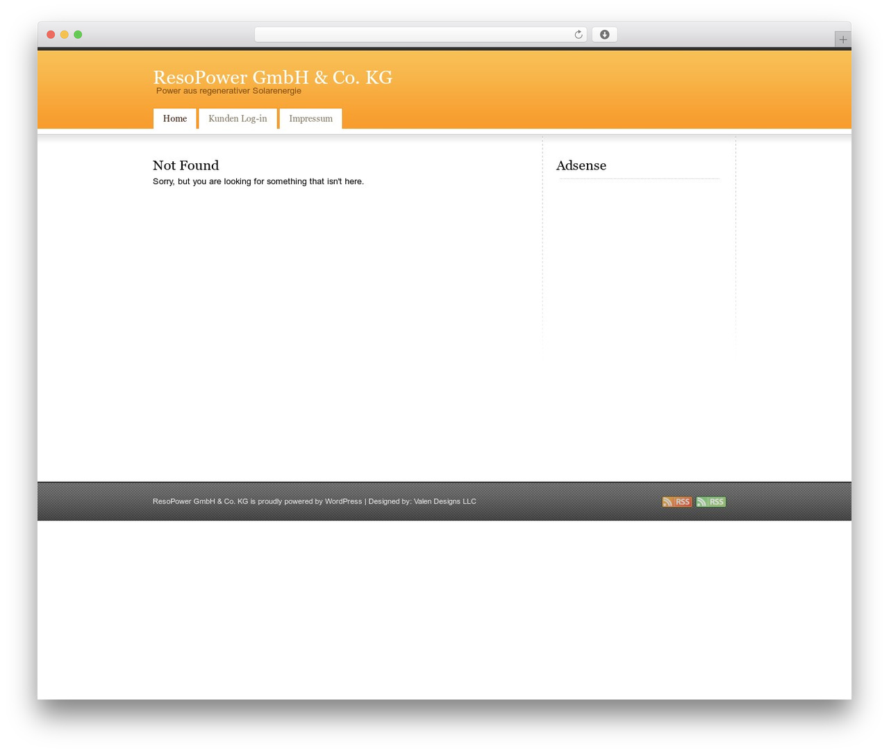 Vesper WordPress theme - resopower.de Vesper WordPress theme - resopower.de