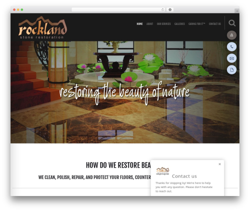 Cherry parallax WordPress plugin - rocklandstonerestoration.com