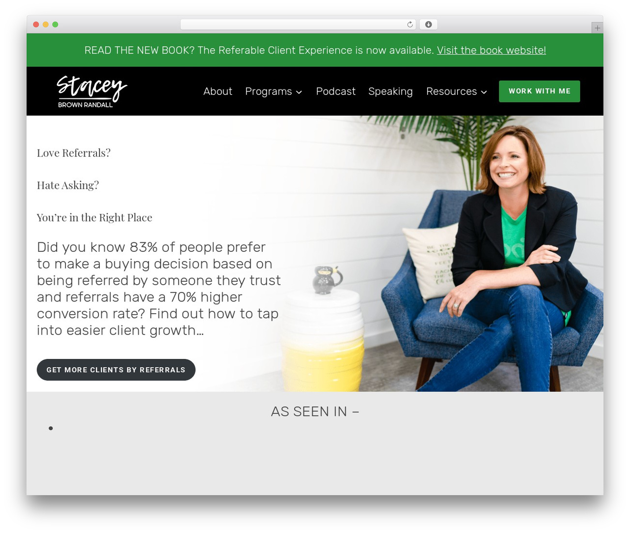 WordPress theme Kadence - staceybrownrandall.com