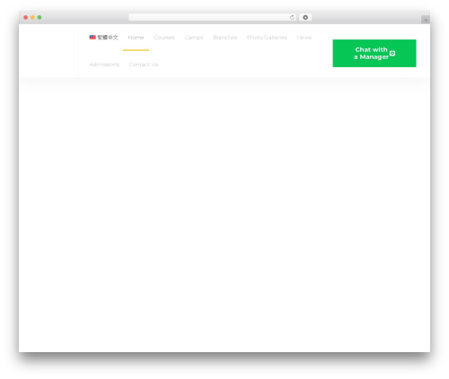 WordPress theme SCUOLA - mitenglish.com.tw