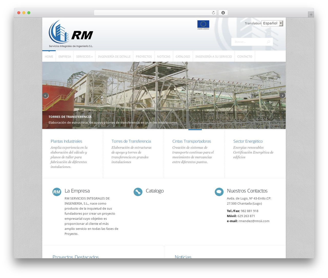 WordPress theme Trim - rmsii.com