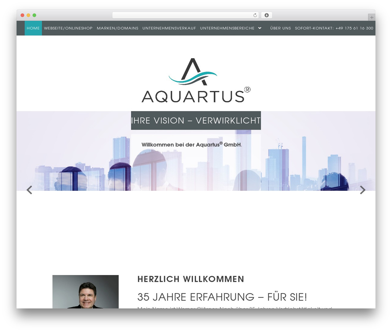 Aquartus Theme WordPress theme design - aquartus.com