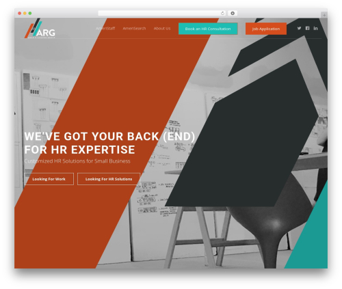 ARG WordPress theme - ameriresource.com
