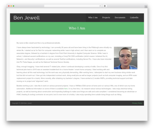 Asteria Lite WordPress theme - benjewell.net Asteria Lite WordPress theme - benjewell.net