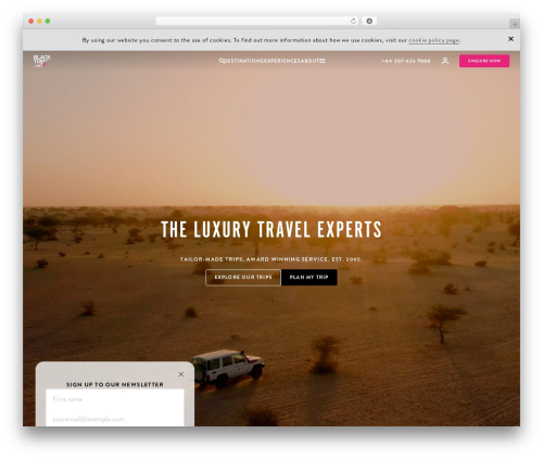 Best WordPress theme Barebones - www.blacktomato.com