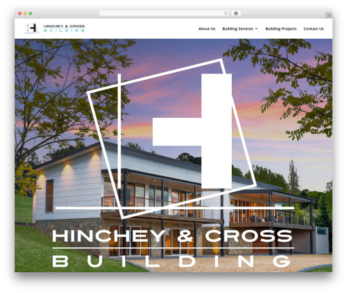 Divi WordPress theme - hincheyandcross.com