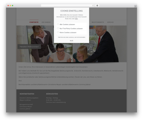 Finex WordPress theme - rechtsanwalt-paderborn.net