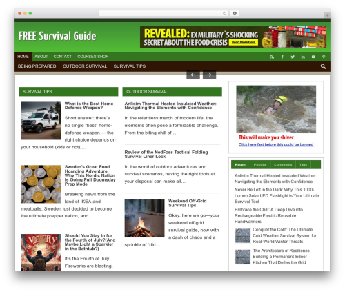 Galore WordPress theme - freesurvivalguide.xyz Galore WordPress theme - freesurvivalguide.xyz
