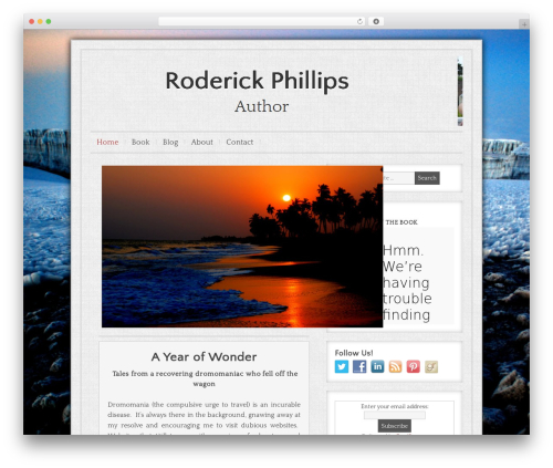 Travelmap (travelmap) free WordPress plugin - roderickphillips.com