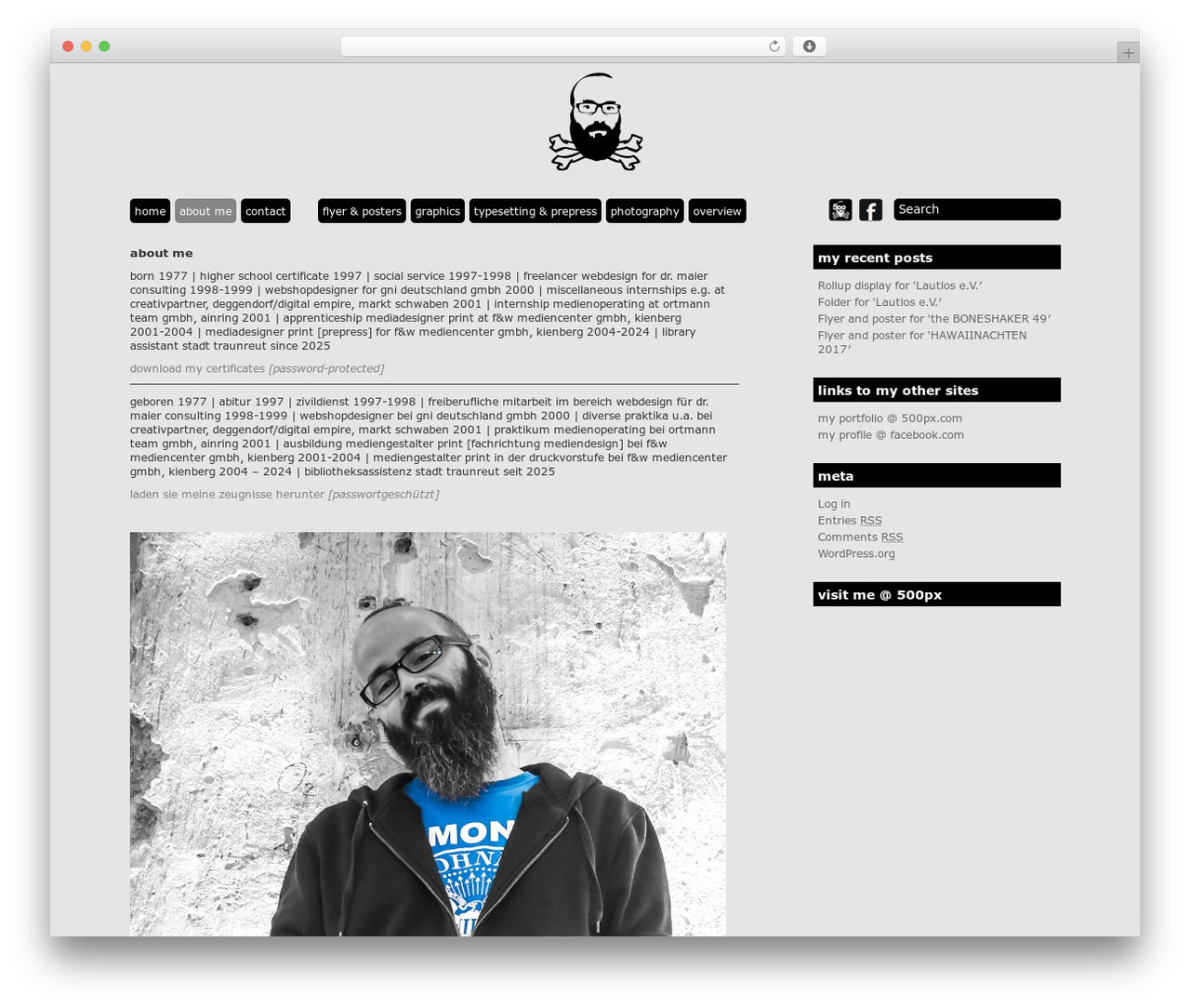 Grid Theme Responsive WordPress website theme - r-graphix.com