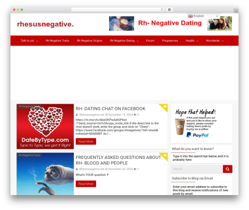 RedWaves Lite WordPress theme - rhesusnegative.net/staynegative RedWaves Lite WordPress theme - rhesusnegative.net/staynegative