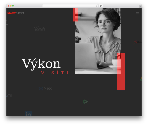 Theme WordPress Knowdirect Theme - knowdirect.cz