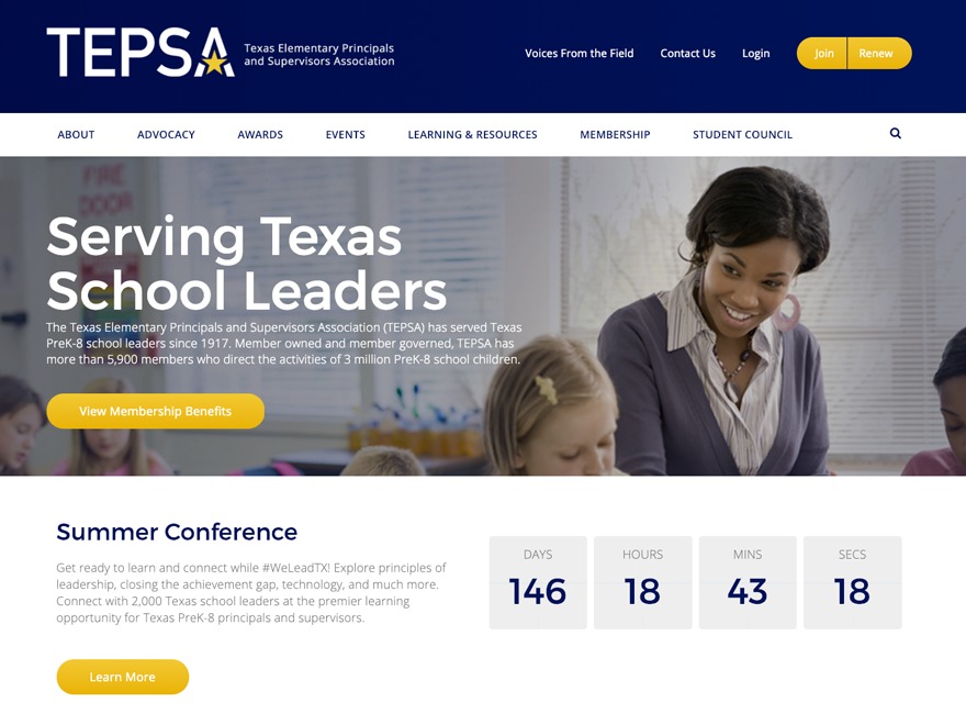 TEPSA Wordpress Theme WordPress theme by HMG Creative