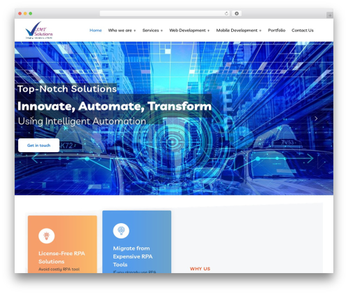 Theme WordPress Braintech - smartmindsteam.com