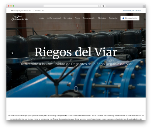 Theme WordPress Engage - riegosdelviar.es