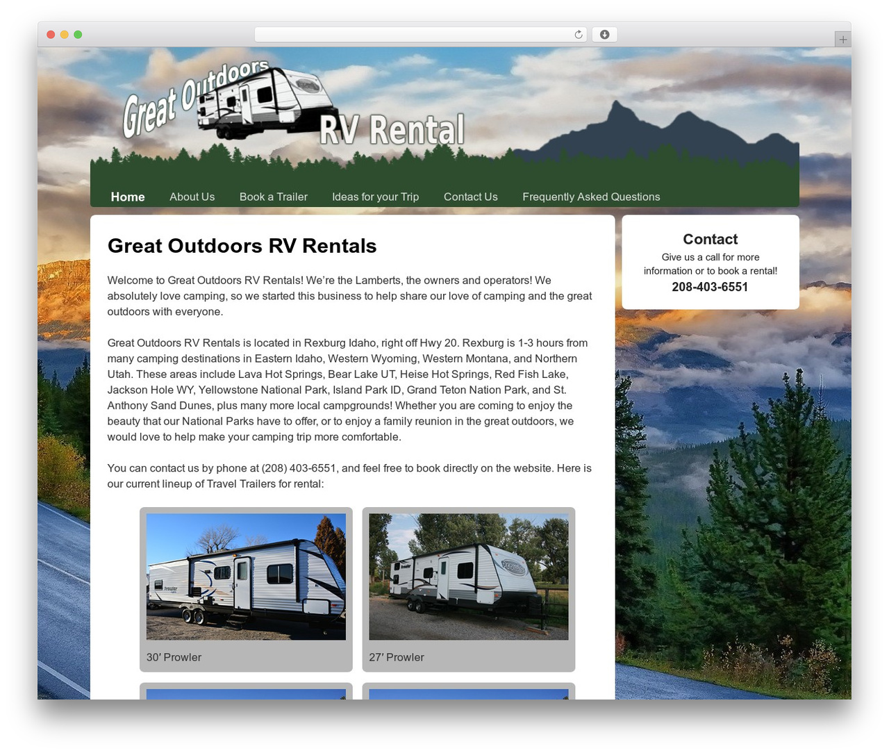 Weaver II Pro WordPress theme - rvgreatoutdoors.com Weaver II Pro WordPress theme - rvgreatoutdoors.com