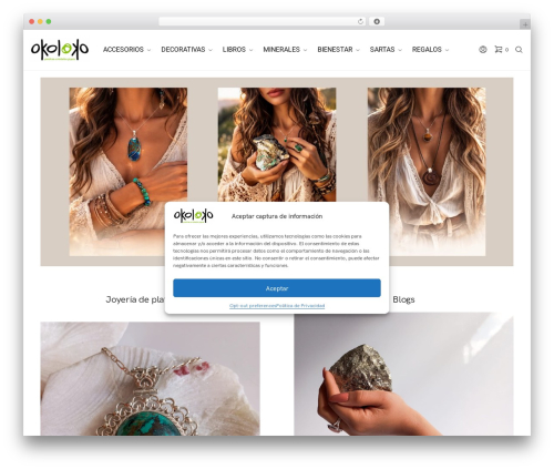 WordPress theme Hypermart - okoloko.com.co