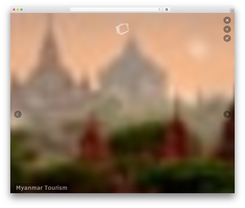 WP theme Ghost Theme - revfx.tv