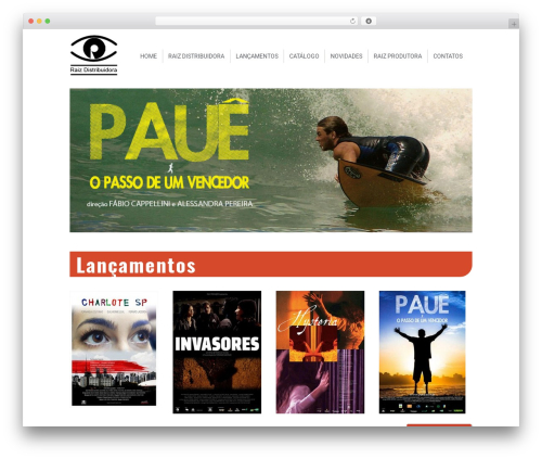 BRUAN theme WordPress - raizdistribuidora.com.br