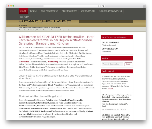 Responsive maps plugin WordPress plugin - rechtsanwalts-kanzlei-wolfratshausen.de