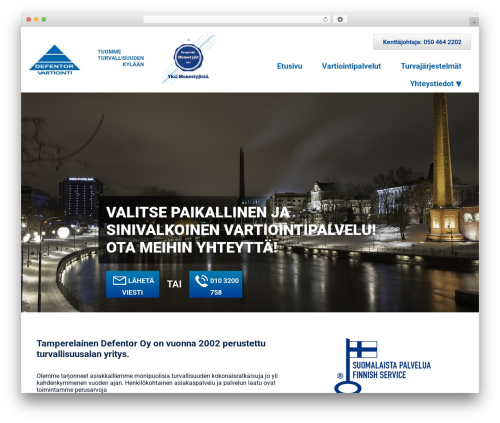 Netpoint Default Theme theme WordPress - defentor.fi