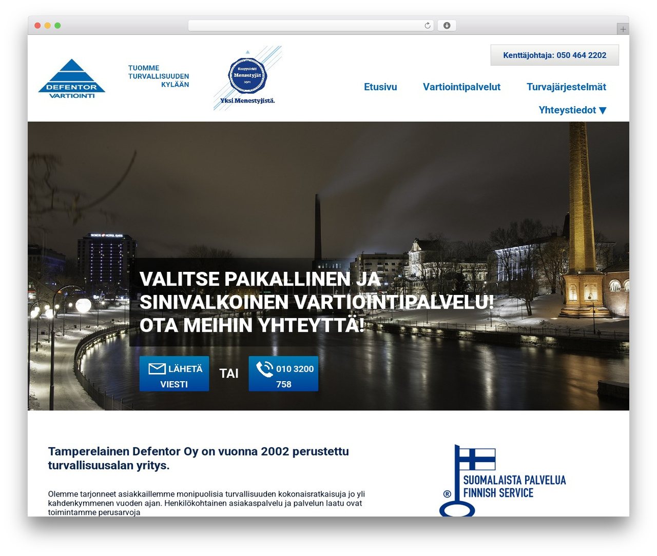Netpoint Default Theme theme WordPress - defentor.fi