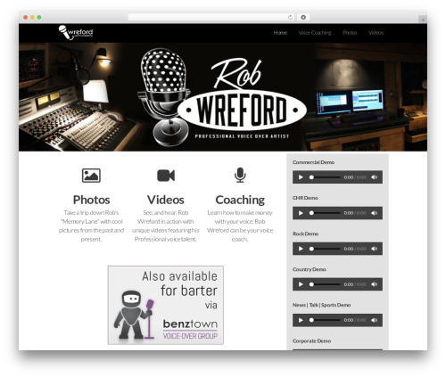Pl section socialinks WordPress plugin - robwreford.com