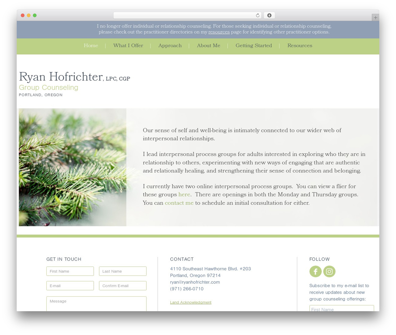 ryanh theme theme WordPress - ryanhofrichter.com