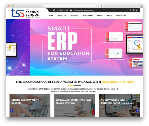 School theme WordPress - thesecondschool.com School theme WordPress - thesecondschool.com