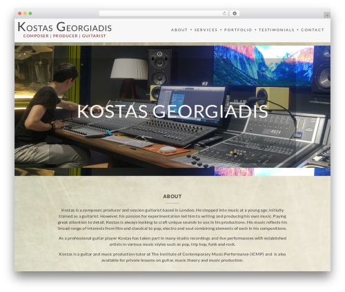 Theme WordPress HyperX - kg-music.com