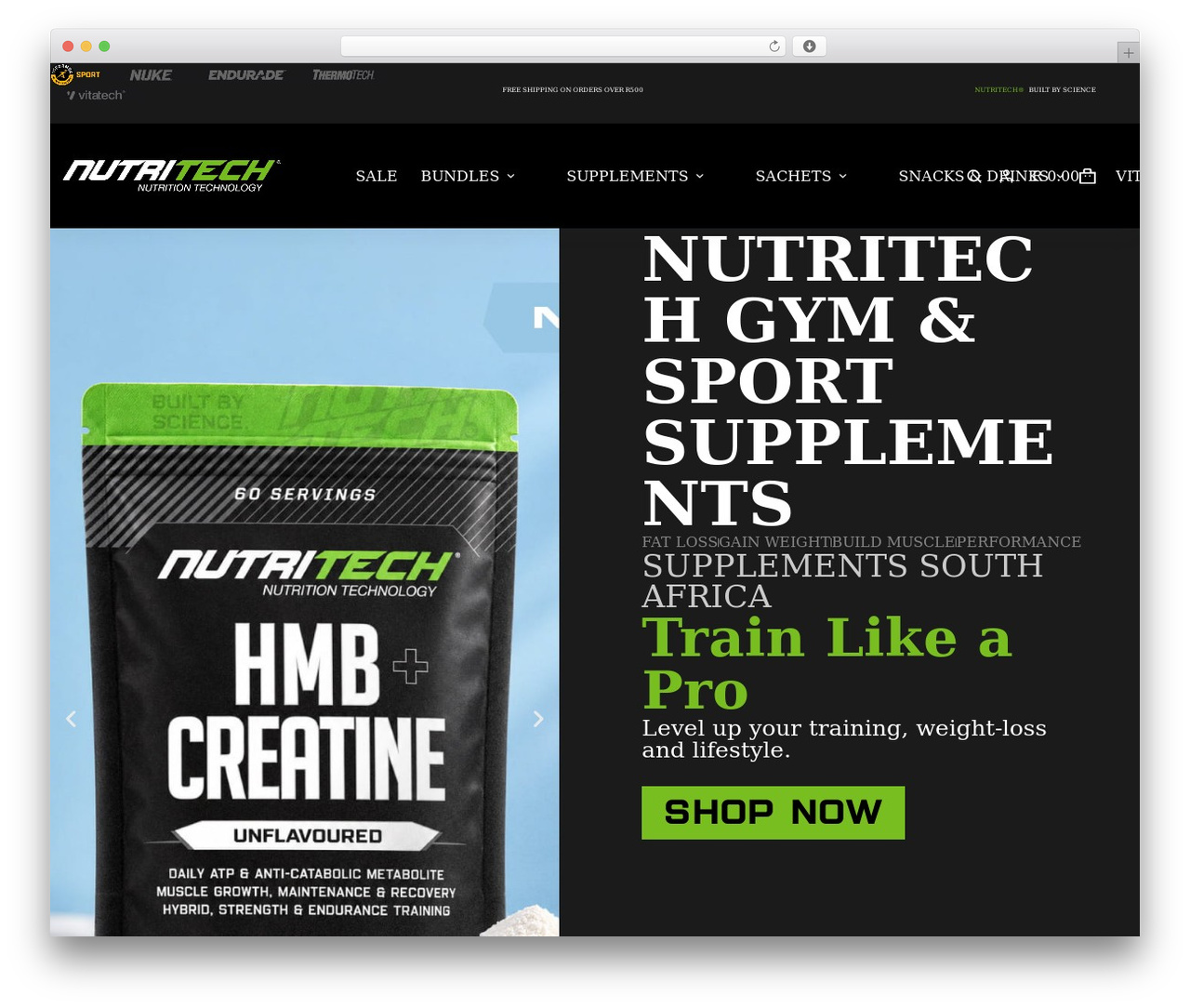 WordPress theme Blocksy - nutritechfit.com
