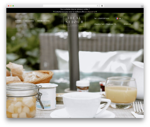 WordPress theme Cozystay - ideal-sejour.com