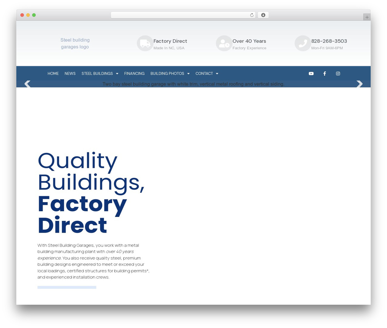 WordPress theme Hello Elementor - steelbuildinggarages.com