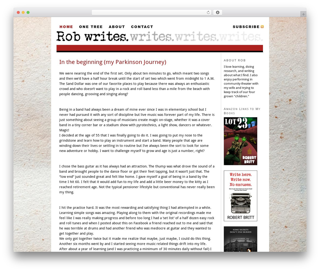WordPress theme Thesis - robwrites.com WordPress theme Thesis - robwrites.com