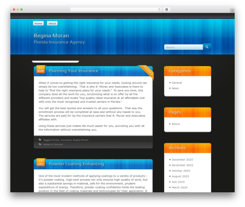 Bloxy Two theme WordPress - reginamoran.com Bloxy Two theme WordPress - reginamoran.com