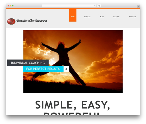 cherry theme WordPress - resultsoverreasons.com