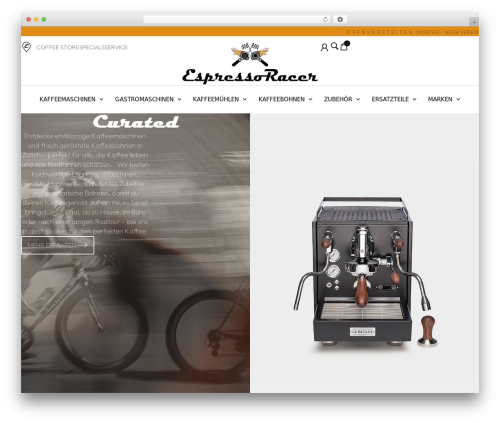 Espresso Theme theme WordPress - espressoracer.ch
