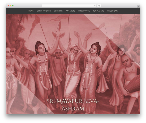 Extra theme WordPress - harekrischna.de