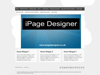 iPageDesigner (Responsive) Child Theme WordPress theme design iPageDesigner (Responsive) Child Theme WordPress theme design