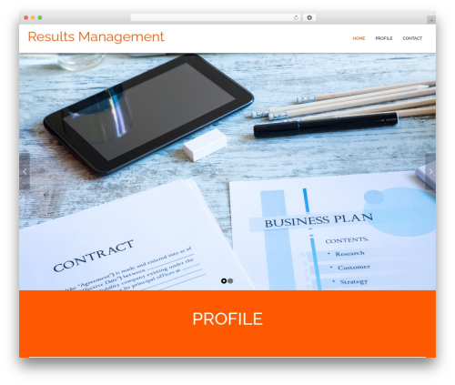 PlusOne WordPress theme - resultsmanagement.com.au