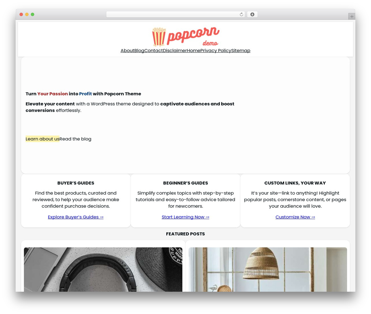 Popcorn theme WordPress - default.demo.popcorntheme.com Popcorn theme WordPress - default.demo.popcorntheme.com