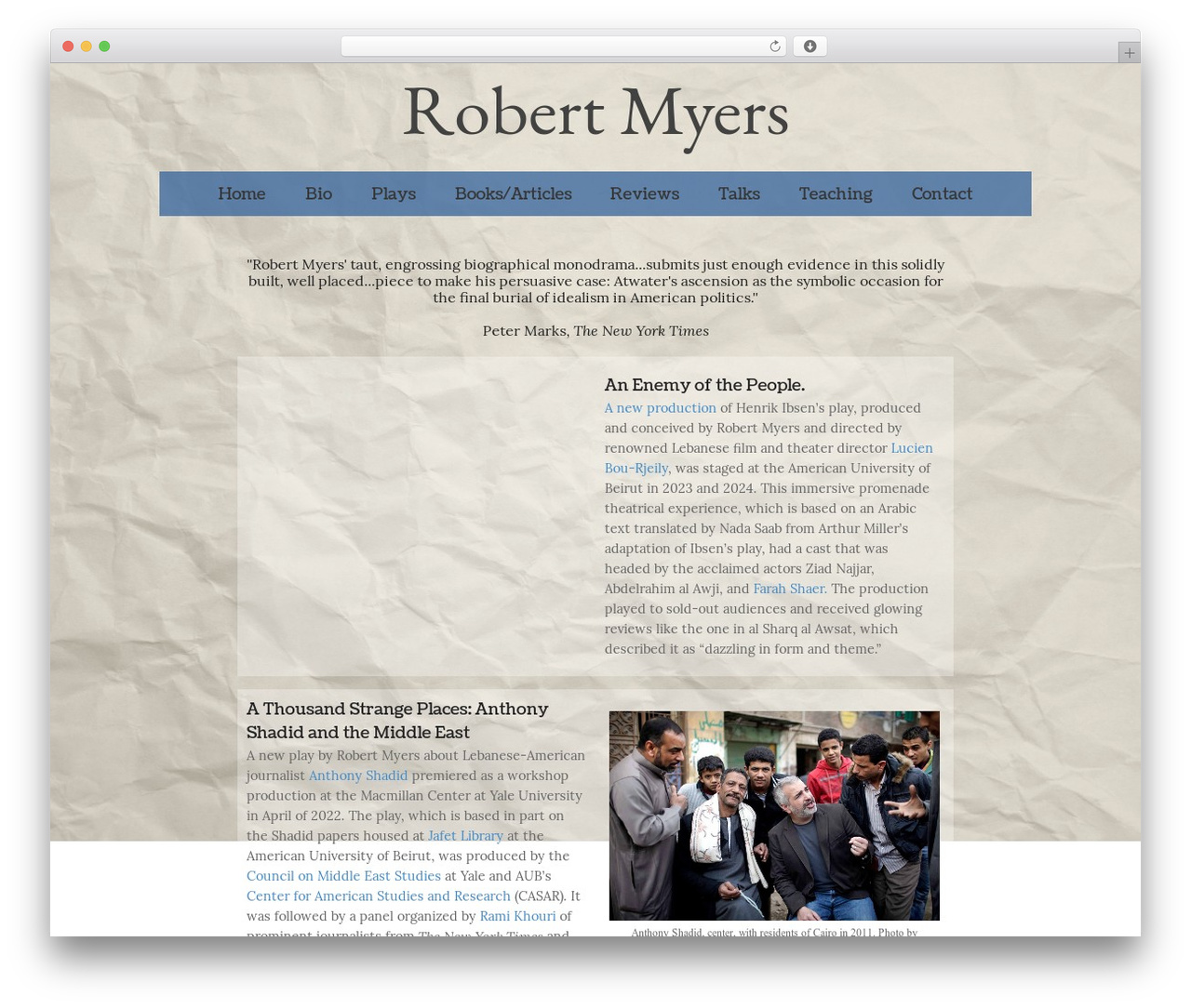 Read WordPress theme - robert-myers.com Read WordPress theme - robert-myers.com