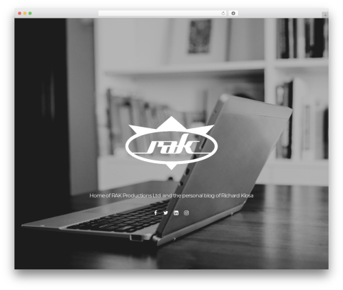 Theme WordPress Themify Parallax - richardklosa.com