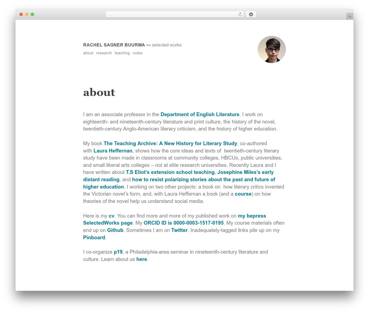 WP theme Less - rachelsagnerbuurma.org
