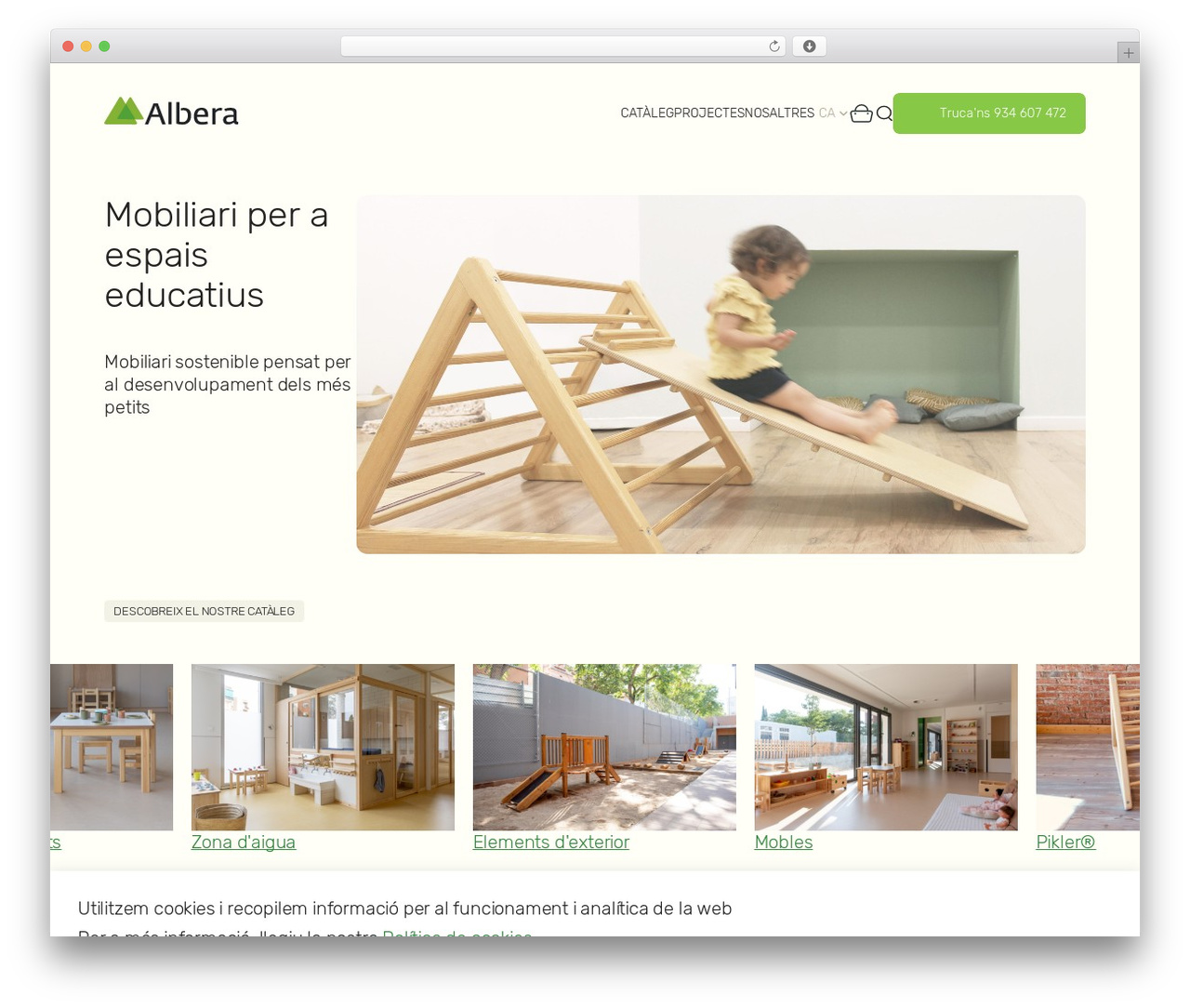 Albera theme WordPress - alberamobles.cat