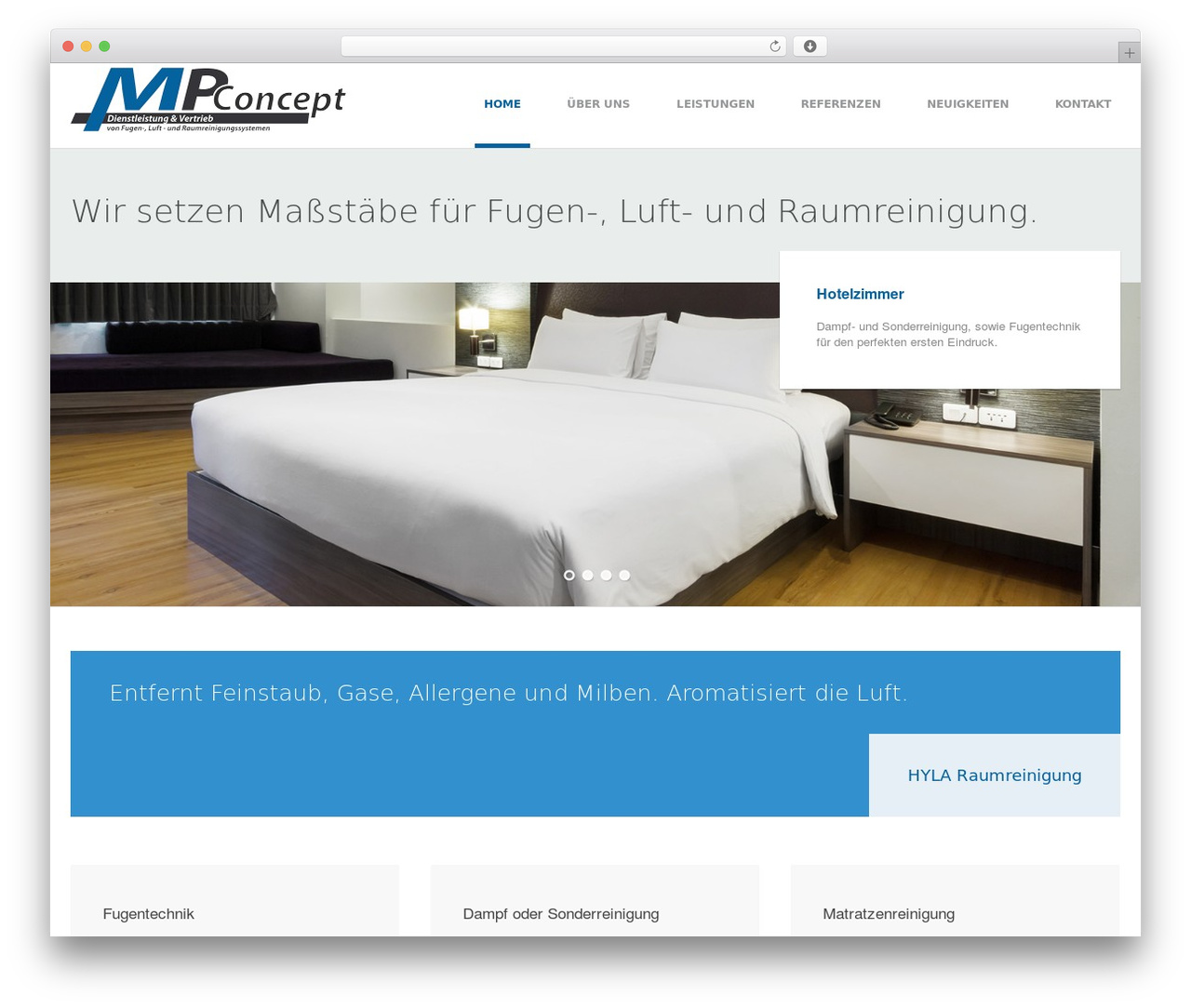Avanter WordPress theme - ruhp.de