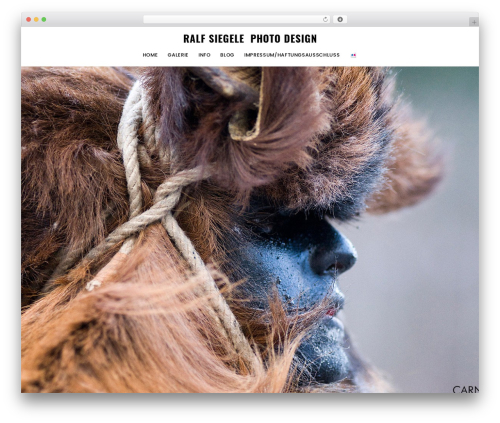Borano WordPress theme - ralfsiegele.de