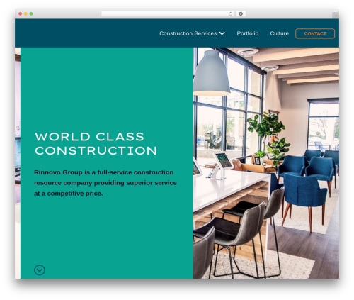 Genesis business WordPress theme - rinnovogroup.com